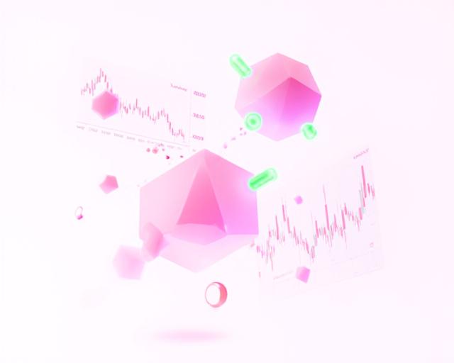 Illustration of AI trading logic nodes